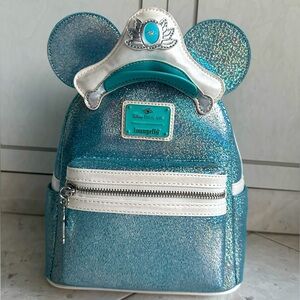 Disney Cruise Line 25th Anniversary Shimmering Seas Loungefly Backpack *NEW!*